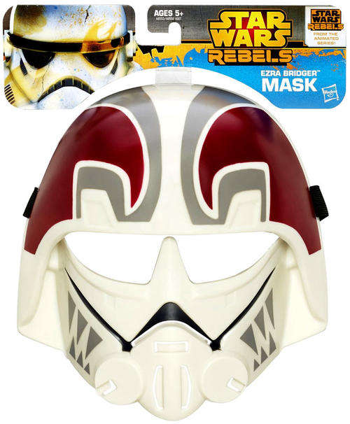 STAR WARS REBELS tv show Kids play Mask of EZRA BRIDGER - BRAND NEW