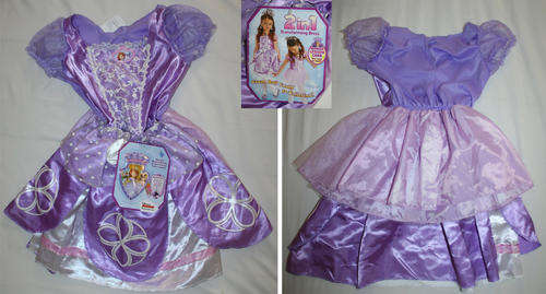 DISNEY PRINCESS SOFIA Child Play DRESS - 100% licensed DISNEY product