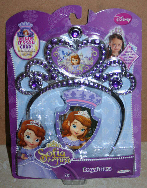 DISNEY PRINCESS SOFIA THE FIRST ROYAL TIARA - 100% licensed DISNEY product