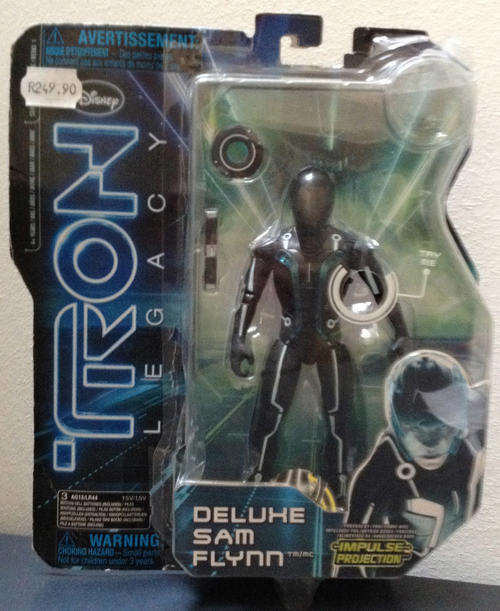 DISNEY TRON LEGACY large electronic DELUXE TALKING SAM FLYNN action figure