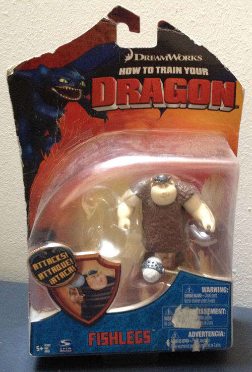 HOW TO TRAIN A DRAGON FISH LEGS figure