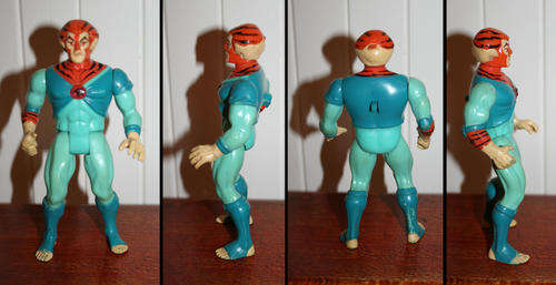 Rare THUNDERCATS TYGRA vintage ACTION FIGURE - 1985 - LJN Toys