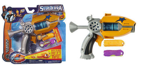 New SLUGTERRA ELI BLASTER SET - mint on sealed card - JAKKS toys