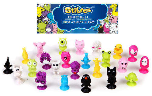 STIKEEZ toys Complete collection of 24 from Pick N Pay