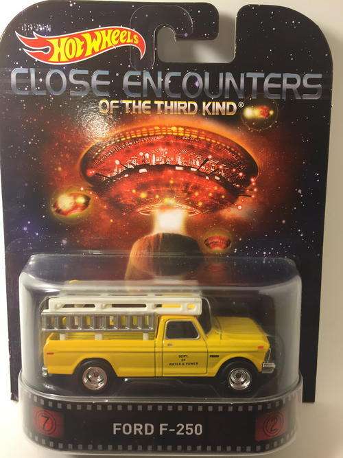 Hotwheels Hot Wheels Retro 2015 series CLOSE ENCOUNTER OF THE THIRD KIND FORD TRUCK