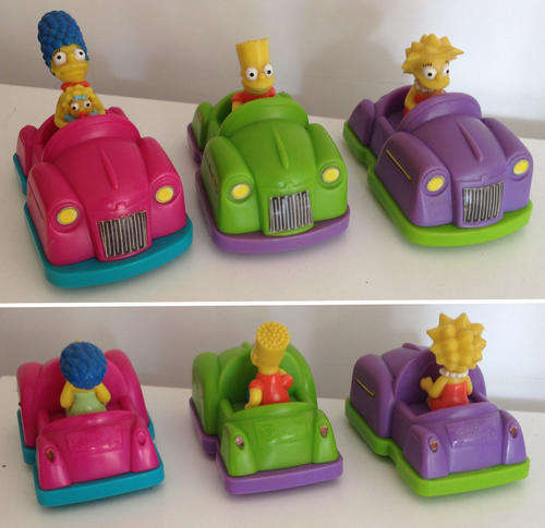 THE SIMPSONS BumPer cars set