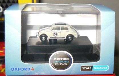 Walt Disney Oxford NVWB001 Herbie VW Beetle - The Love Bug 1:148 scale Railway N Gauge mint in box