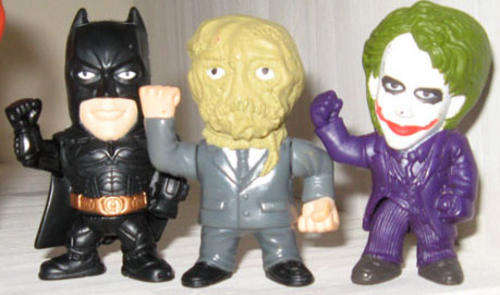 Batman Dark Knight Joker Scarecrow movie premiums - imported