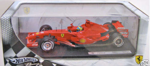 Hot Wheels GRAND PRIX F1 RACER Ferrari F2007 MASSA 1:18 scale - very hard to find