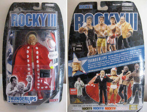HULK HOGAN as seen in ROCKY 3 - MINT ON CARD