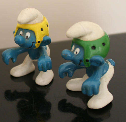 SMURF SMURFS - Car Driver Smurf x 2