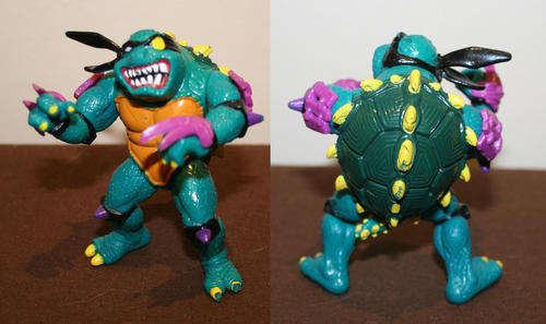 TMNT Teenage Mutant Ninja Turtles SLASH 1st edition - 1990 - VERY RARE FIG