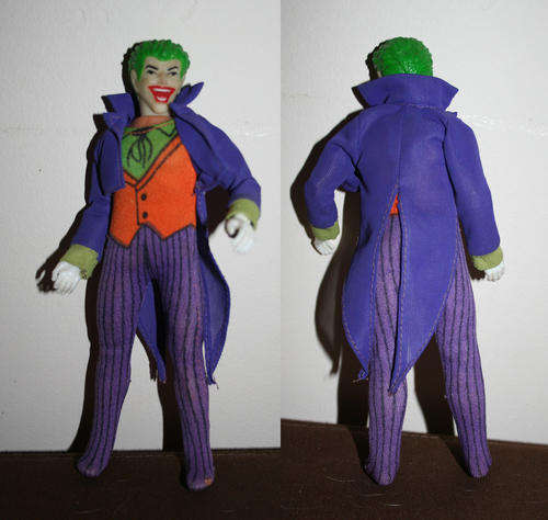 JOKER Batmans enemy 9 inch toy doll made by Mego. - 1974 Rare! 36 years old! Reduced Price by R75!