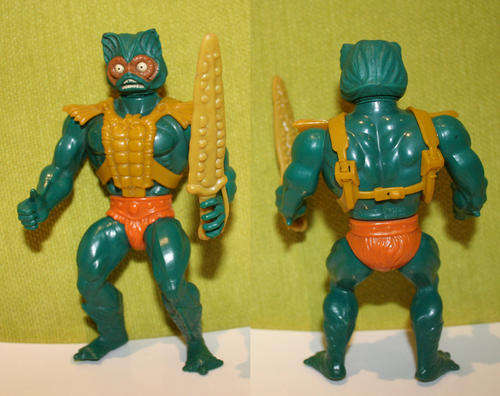 MER MAN from He-man Masters of the universe - 1981 30 years old!