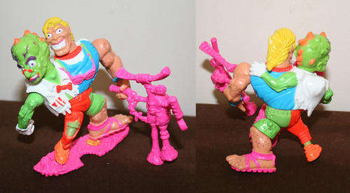 TOXIC CRUSADERS AVENGERS HEAD BANGER made by PLAYMATES toys - late 1990s