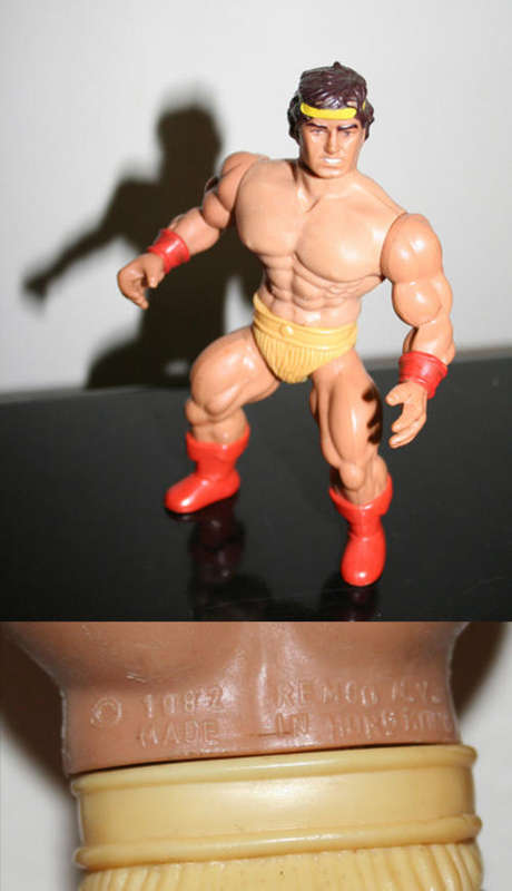 HERCULES from DC COMICS The WARLORD Figure by REMCO TOYS - 1982 - good condition.