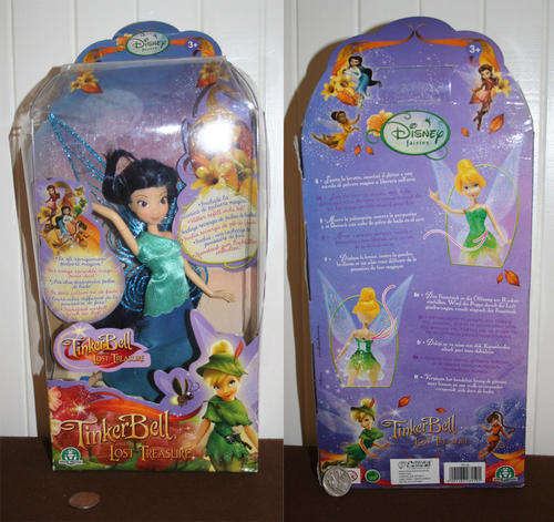Disney TINKERBELL friend SILVERMIST fairy and the Lost Treasure doll - costume 1 - Barbie size