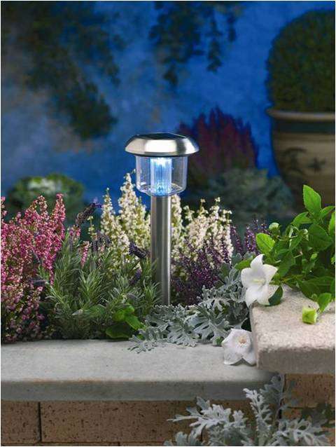10 X Soft glow Solar Light pack Stainless Steel