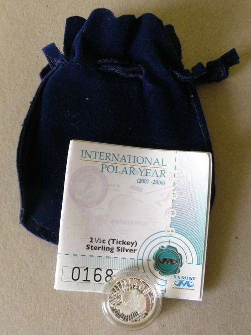 #### 2008 Silver Tickey -   International Polar Year ####