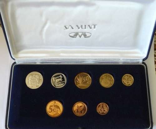 * 1993 Short Proof Coin Set *    R2 to 1c