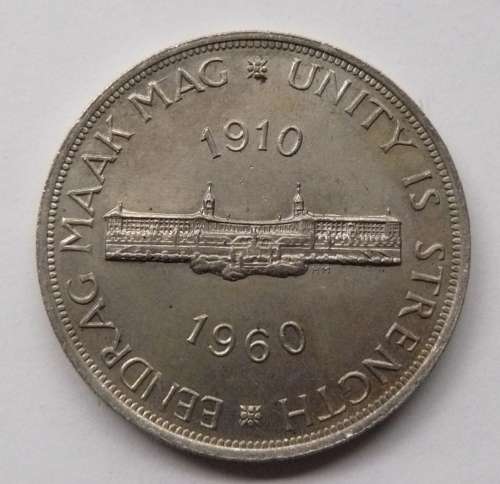 ** 1960 5 Shillings / CROWN ** -  50% SILVER content = 14.14gm - Nice Coin