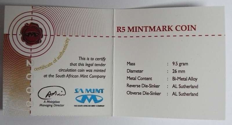 ## 2008 R5 OOm Paul Mint Mark ##