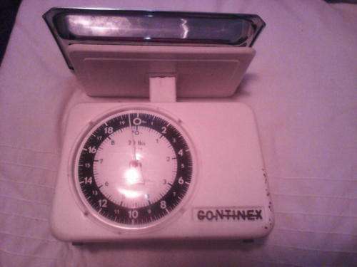 vintage kitchen scale