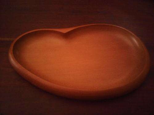 kauri wood plate