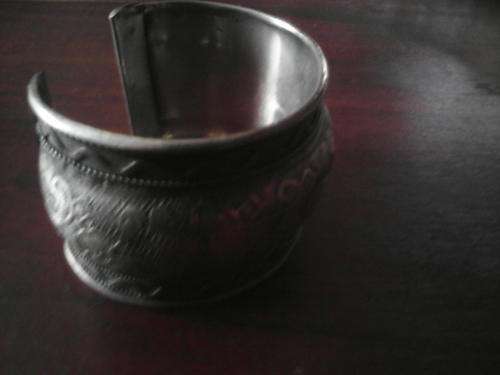 silver plated bangle
