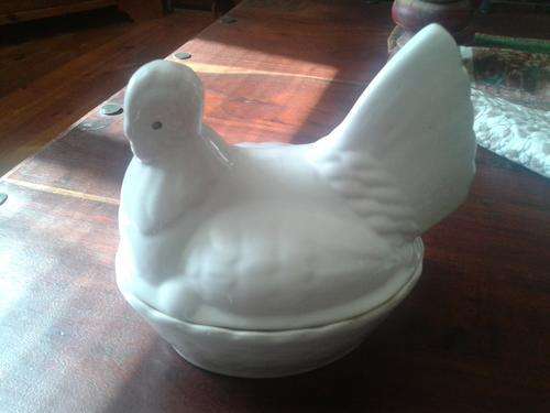 vintage chicken bowl