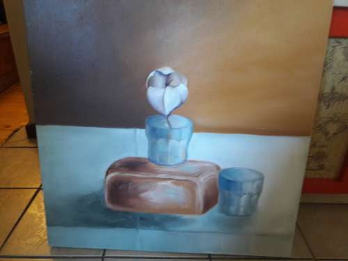 painting on canvas