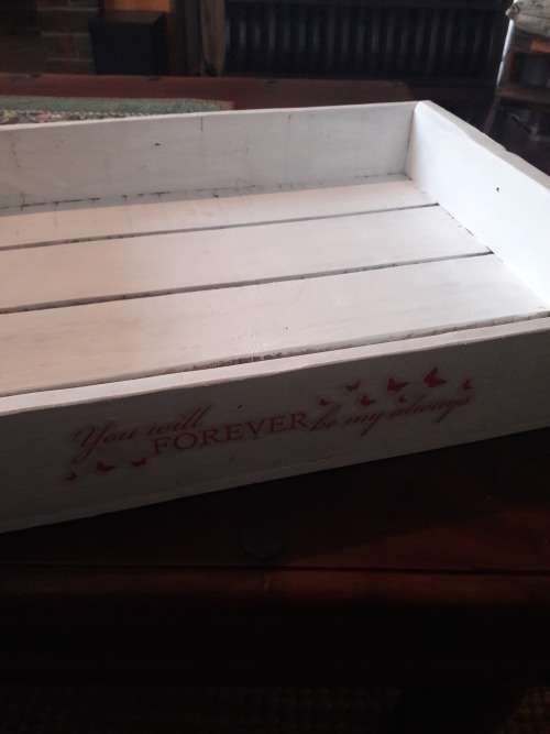 large wooden crate