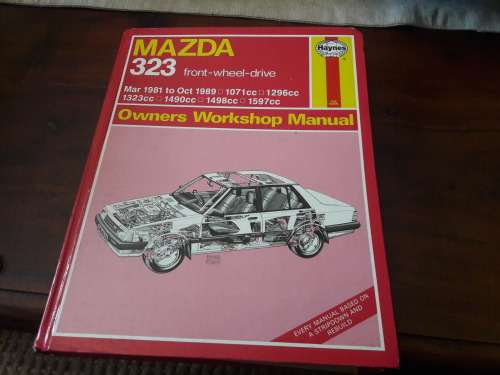 owners mazda 323 workshop manual