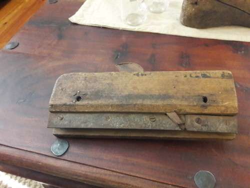 Vintage Wooden Woodworking Plane