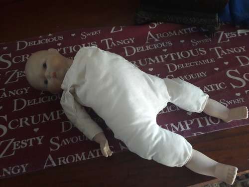 vintage doll handmade