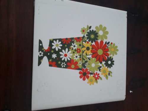vintage ceramic tile