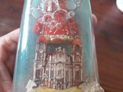 vintage snow globe einsiedeln
