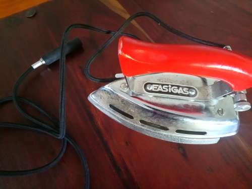 vintage gas iron