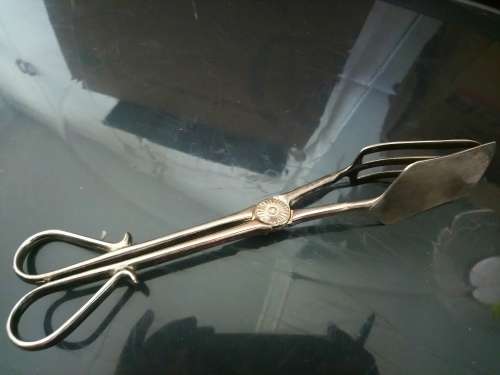 vintage salad tongs