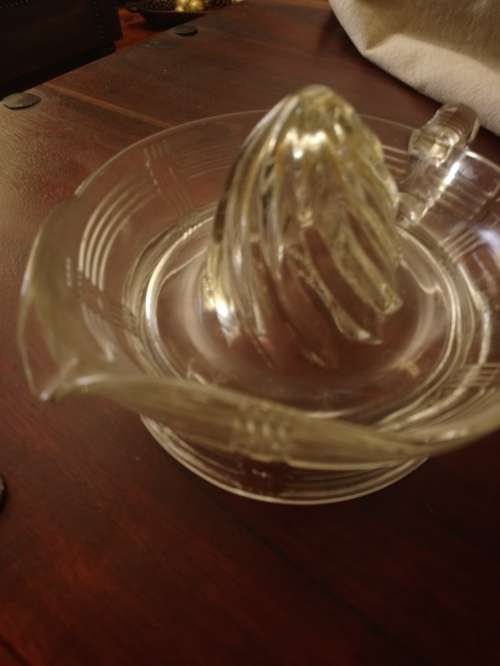 vintage large lemon press