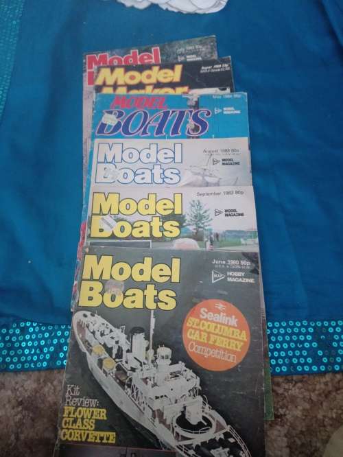 vintage model boat magazines