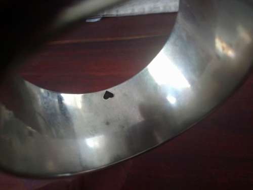 Vintage silver plated bangle