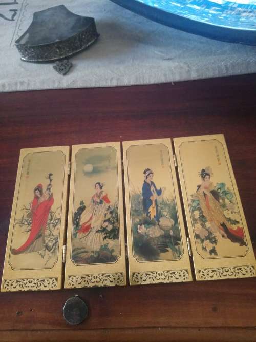 Geisha art foldable