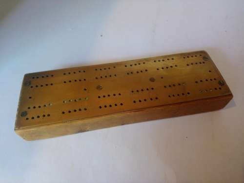 cribbage board vintage