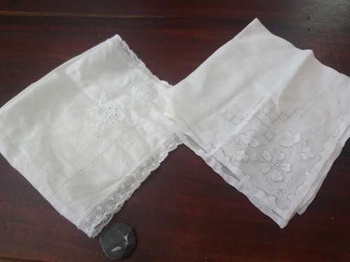 handkerchief ladies x2