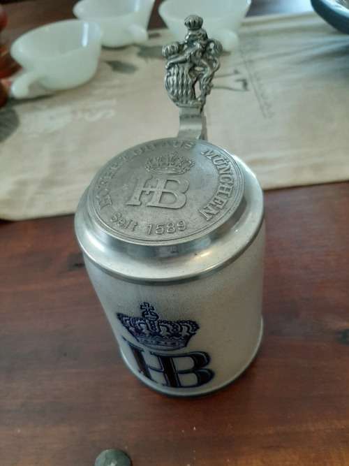 hofbrauhaus munchen tankered with lid