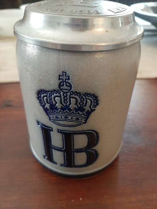 hofbrauhaus munchen tankered with lid