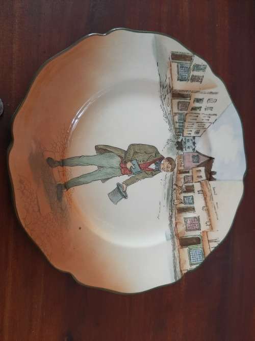 Royal Doulton tom pinch plate