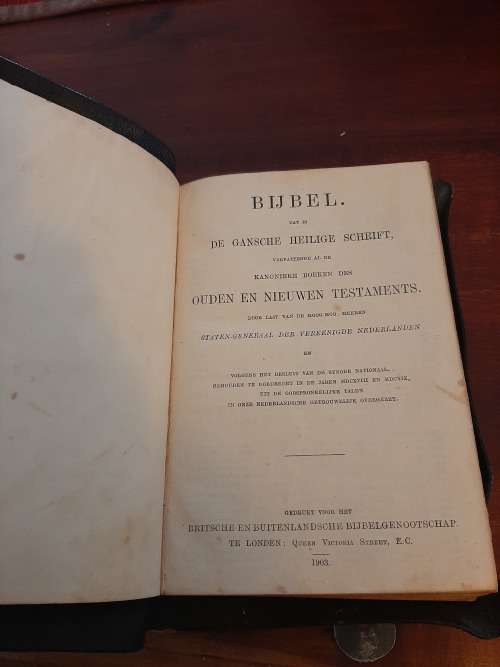 Bijbel 1903