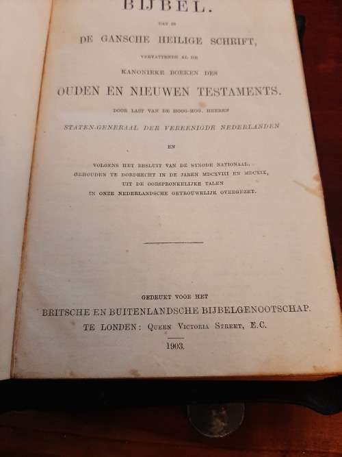 Bijbel 1903
